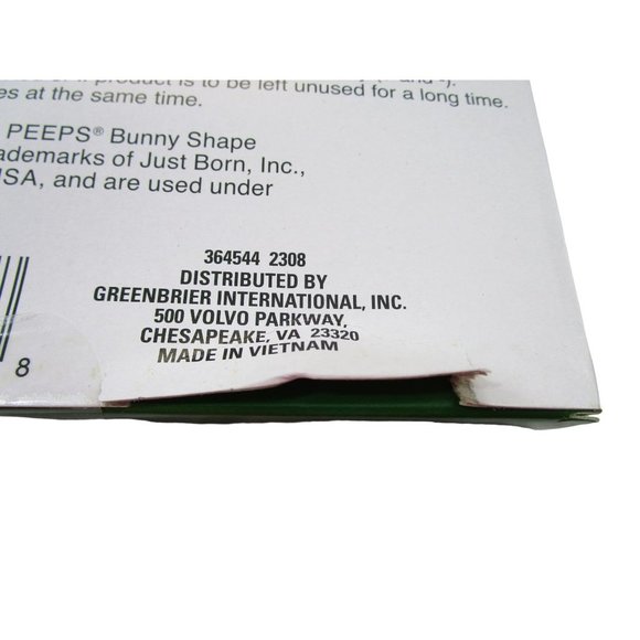 Peeps Bunny String 10 Light Batteries Not Included New Easter Bonnets or Baskets - Picture 12 of 15